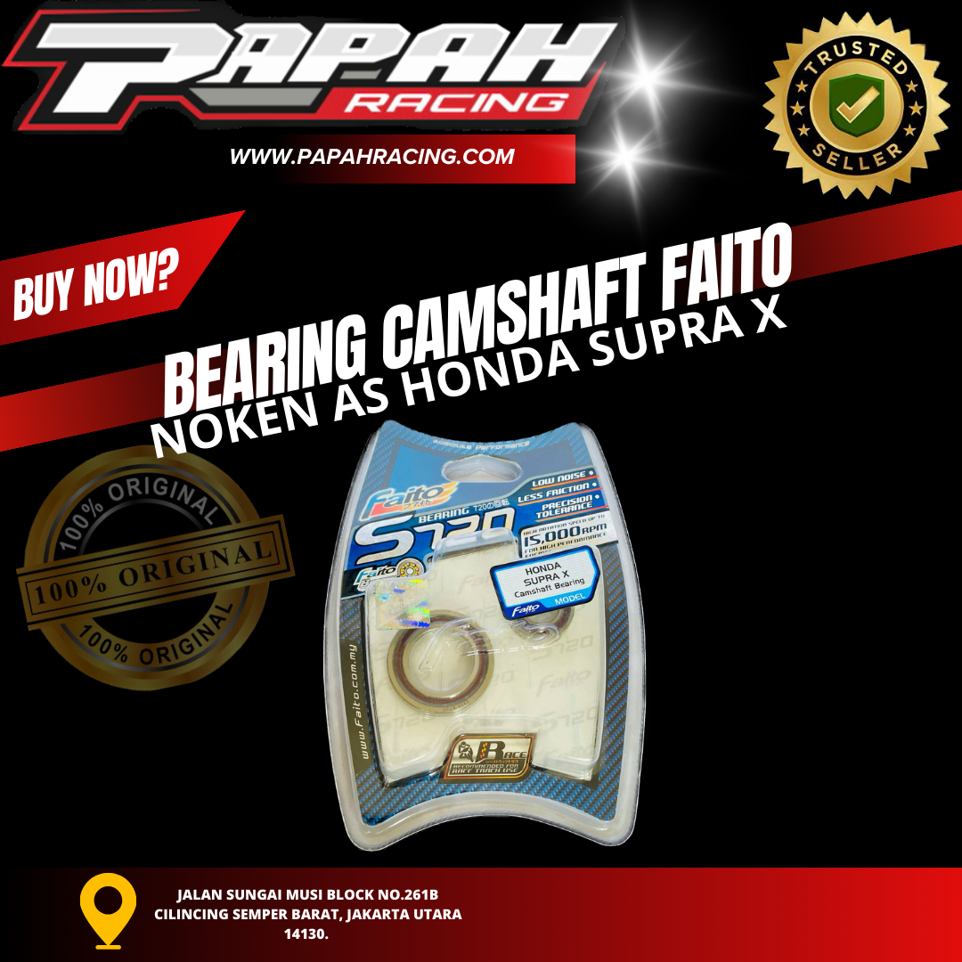 BEARING CAMSHAFT NOKEN AS HONDA SUPRA X S720